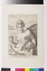 Venüs (gravür) by Jan Saenredam