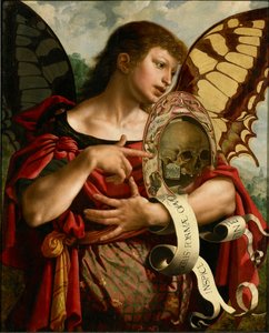 Vanitas Vanity, Bayan 1535-1540. by Jan Sanders Hemessen van