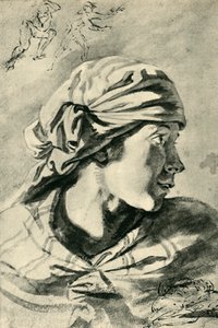 Genç bir kadının başı, 17. yüzyılın ortaları, 1943.