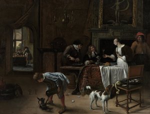 Haydan gelen huya gider by Jan Havickszoon Steen