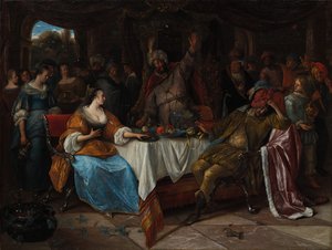 Ester, Ahaşveroş ve Haman