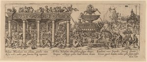 Gençlik çeşmesi by Jan Theodor de Bry after Barthel Beham