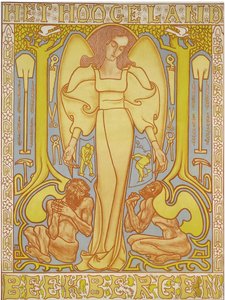 Hoogeland Beekbergen, 1896 by Jan Toorop