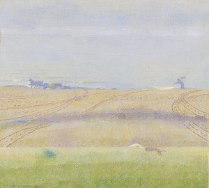 Denizin üzerinde sis. 1899 by Jan Toorop