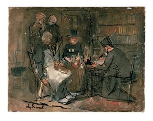 "Avukatlık Bürosu" (çalışma) by Jan Toorop
