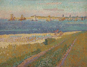 Veere yakınlarındaki Schelde, 1907 by Jan Toorop