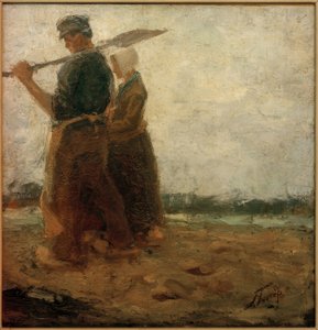 Ev yolunda by Jan Toorop