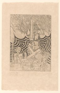 De Anarchie (nesne üzerindeki orijinal başlık) De Anarchist (orijinal başlık) by Jan Toorop