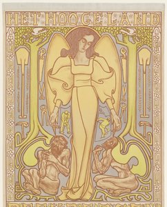 Yüksek Ülke. Beekbergen (nesne üzerindeki başlık) by Jan Toorop