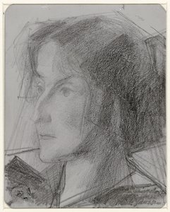 Miek Janssen'in Portresi by Jan Toorop