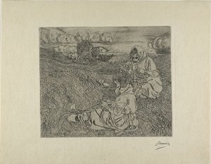 Net Menders by Jan Toorop