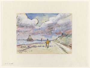 Kanal boyunca yol by Jan Toorop