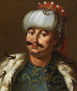 Polonya Kralı III. John Sobieski, Osmanlı padişahı gibi giyinmiş.