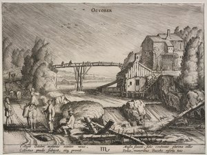 On İki Ay: Ekim. by Jan Van de Velde