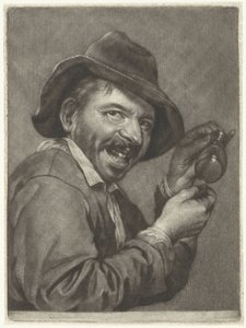 Boş bir bardak olan adam (Tat) Beş duyu (dizi adı) by Jan Verkolje (I)