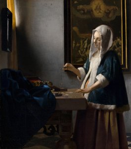 Terazi Tutan Kadın, c. 1664.