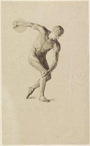 Discusthrower'ın alçı modeli by Jan Veth