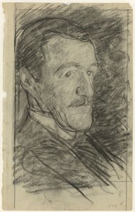 Richard Roland Holst'un Portresi by Jan Veth