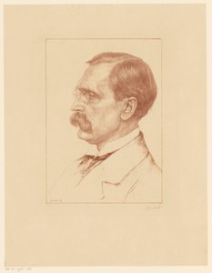 Wilhelm von Bode'nin Portresi De Kroniek'in Portreleri (seri başlığı) by Jan Veth