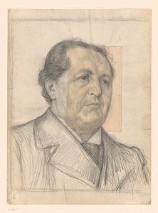 Portret van dr. İbrahim Kuyper by Jan Veth