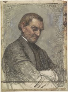 Mahzun gözlü bir adam portresi by Jan Veth