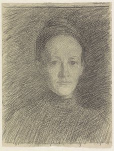 Bayan CJ Veth'in Portresi by Jan Veth