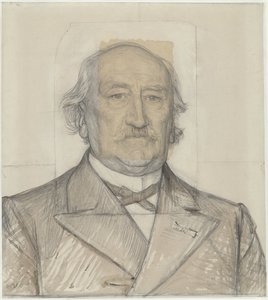 Prof. Dr. HA Kooyker'in Portresi by Jan Veth
