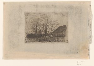 Ağaçlı çayır, Ewijkshoeve by Jan Veth