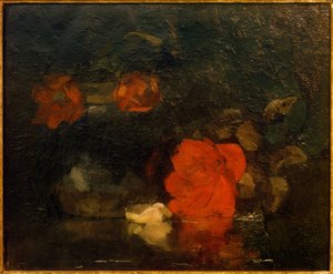 Gül ile natürmort by Jan Voerman