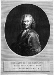 Jacobus Houbraken tarafından kazınmış Herman Boerhaave by Jan Wandelaar