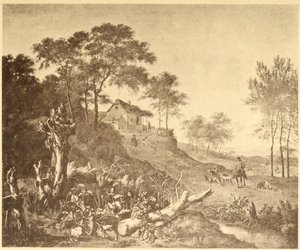 Çiftlik Evi ile Manzara by Jan Wijnants