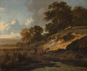 Avcılarla Peyzaj, c. 1660-1680.
