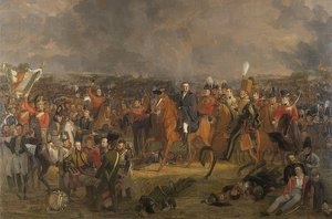 Waterloo savaşı. 1824