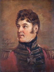 General Sir Colin Halkett (tuval üzerine yağlıboya) by Jan Willem Pieneman