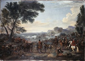 Kral William III ve ordusu Namur Kuşatması