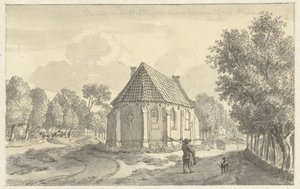 Vianen yakınlarındaki Helsdingen kilisesi by Jan de Beijer