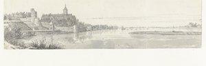 Nijmegen ve Waal manzarası by Jan de Beijer