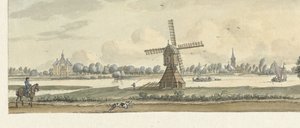 Tienhoven ve Herlaar evinin görünümü by Jan de Beijer