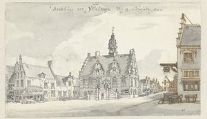 IJsselstein belediye binasının görünümü by Jan de Beijer