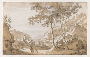 Batıdan görülen Albano by Jan de Bisschop (attributed to)