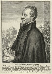 Daniel Segers (gravür) by Jan the Elder (after) Lievens