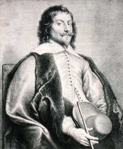 Lucas Vostermans tarafından oyulmuş Nicolas Lanier (d.1588) (gravür) by Jan the Elder (after) Lievens