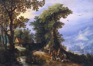 Avdan Dönüş by Jan the Elder Brueghel