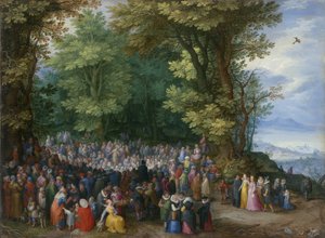 Dağdaki Vaaz by Jan the Elder Brueghel