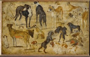 Tierstudien by Jan the Elder Brueghel