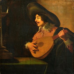Ud Oyuncusu by Jan van Bijlert