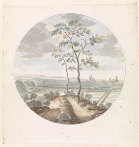 Kleve şehrinin görünümü by Jan van Call (I) (attributed to)