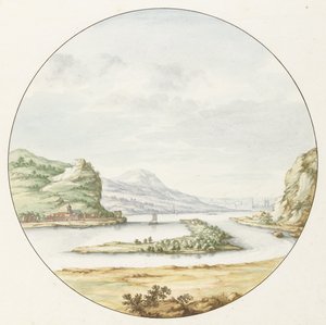 Hammerstein'da Ren Nehri'nin görünümü by Jan van Call (I)