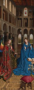 Duyuru by Jan van Eyck