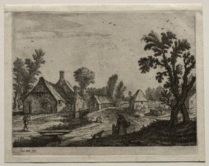 Akıntının Üzerindeki Tahta by Jan van Goyen